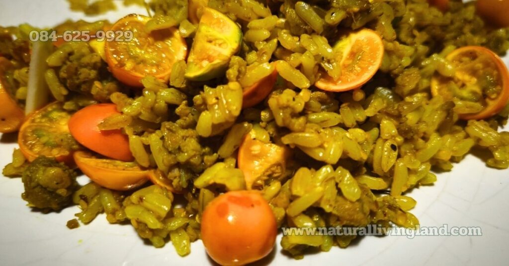 ทำข้าวผัดมะอึก