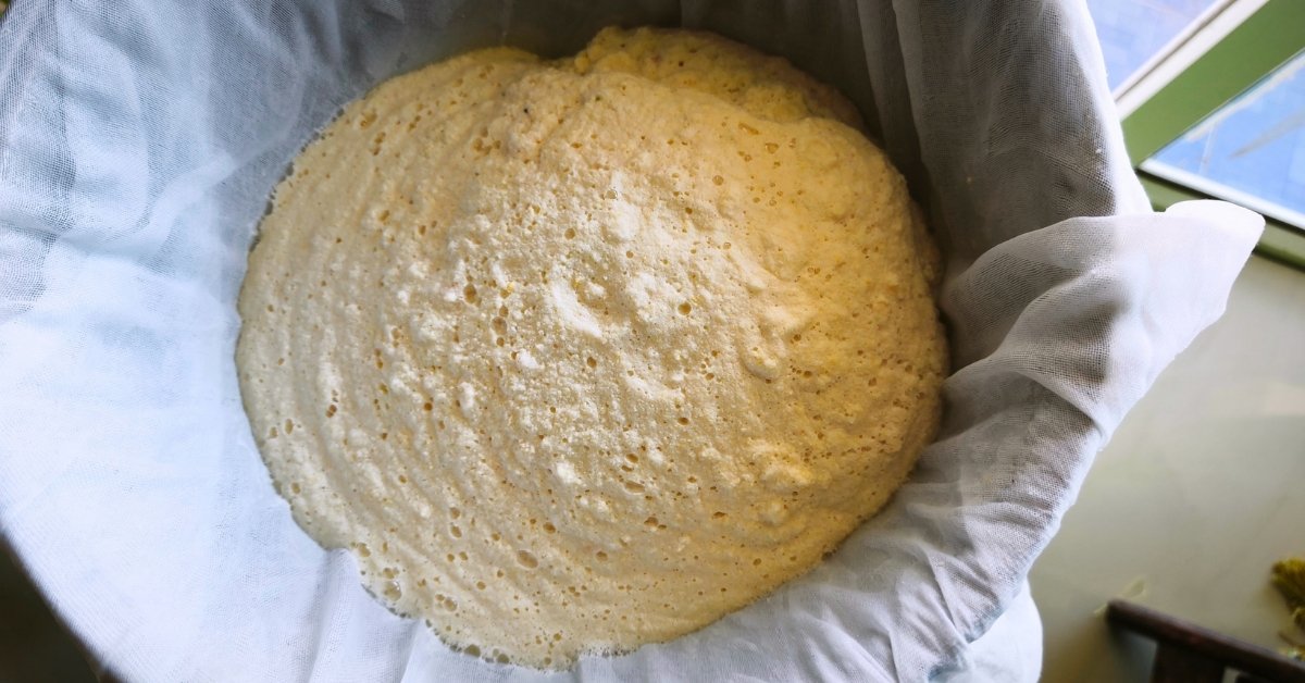 คั้นน้ำถั่วเหลืองทำเต้าหู้