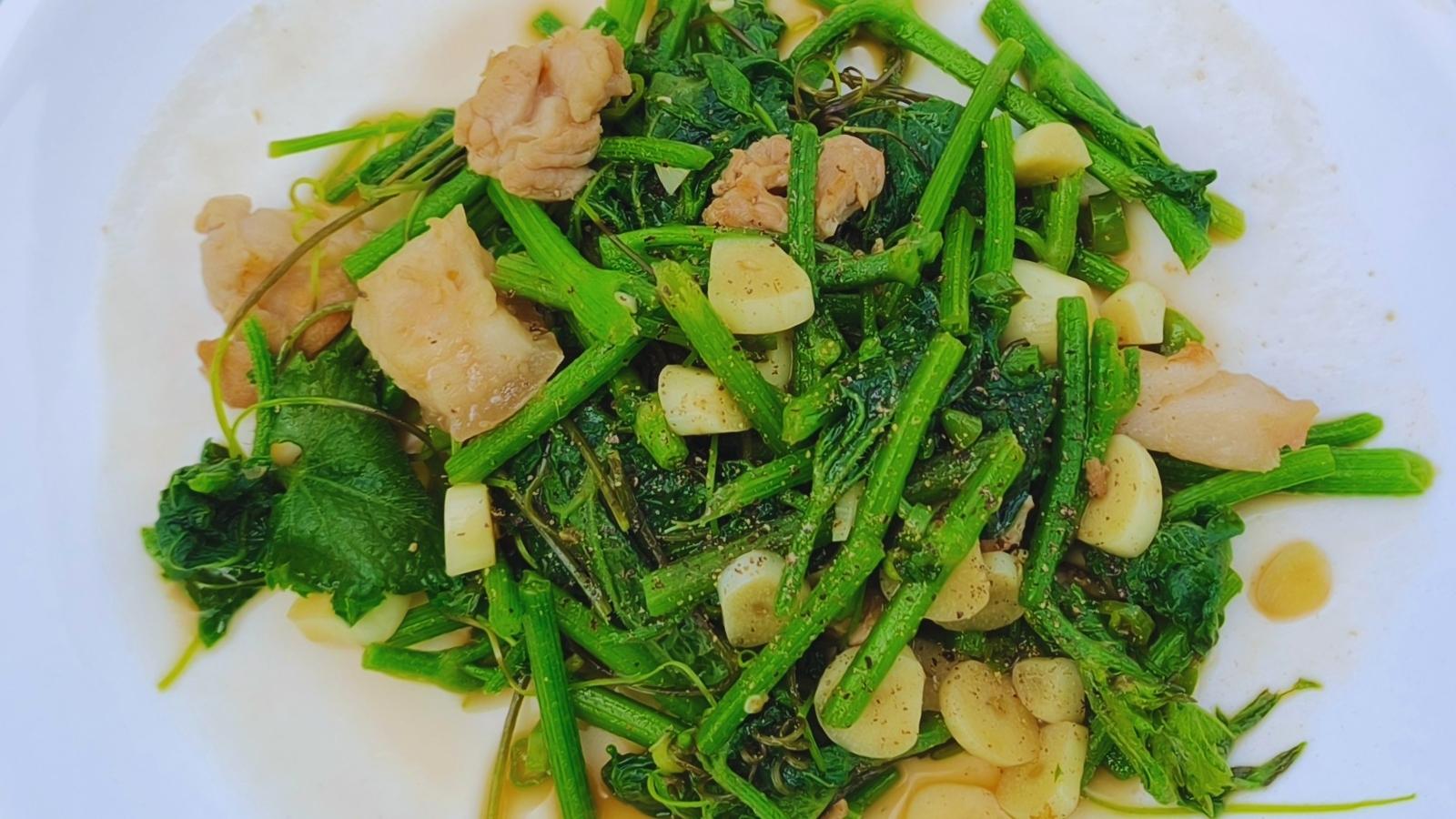 เมนูอร่อยจากยอดฟักทอง
