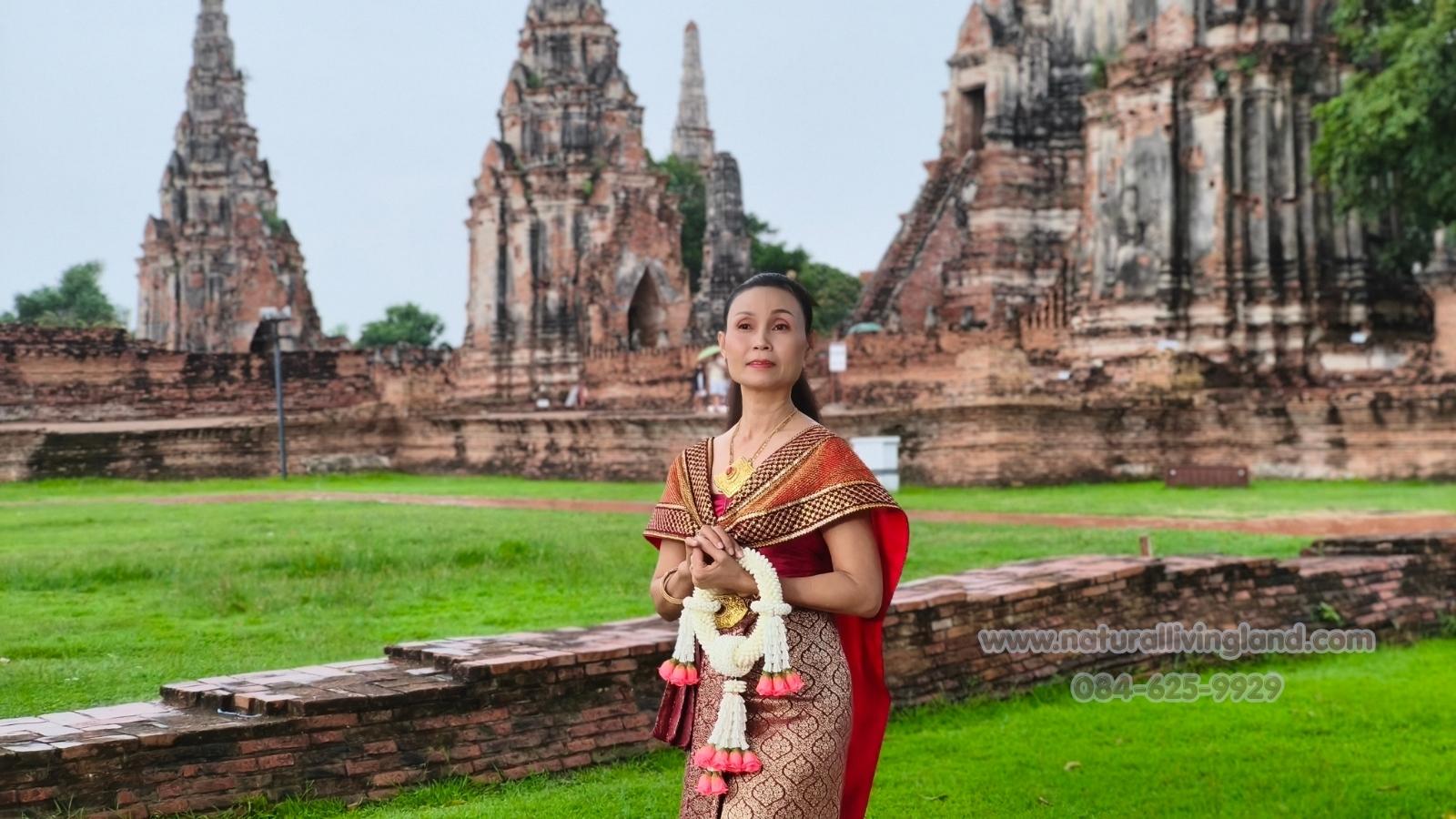 แต่งชุดไทยถ่ายรูปสวย